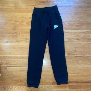 NIKE black sweat pants